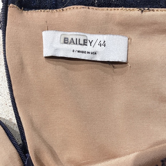 Bailey 44 size 8 Navy Blue Lace Dress - Picture 9 of 12